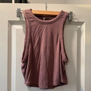 Lululemon Hold Tight Cropped Tank Top
